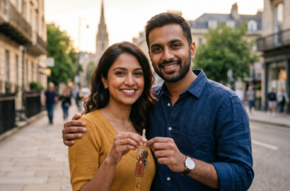 Firefly_A young Indian couple in their early 30s holding a set of house keys and smiling conf 338124_0dca3f0e Firefly_A young Indian couple in their early 30s holding a set of house keys and smiling conf 338124_0dca3f0e